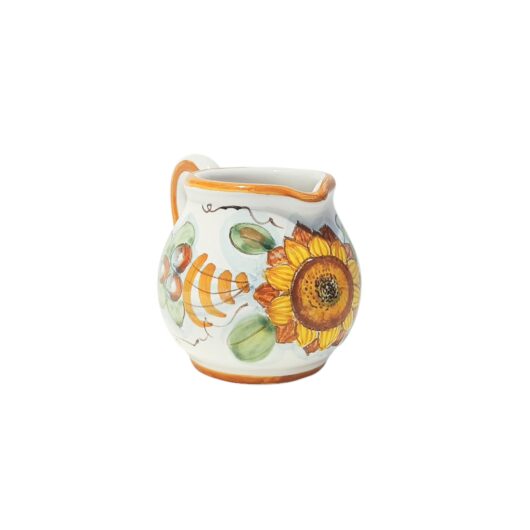 Lattiera - Decoro Girasoli e uva